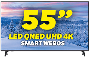 TV LED QNED 55” UHD 4K 55QNED70A6A