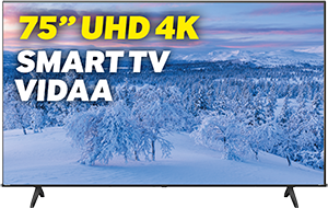 TV LED 75” UHD 4K 75A69Q