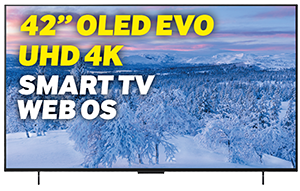 TV OLED 42” UHD 4K OLED42C55LA