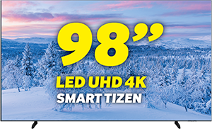 TV LED 98” CRYSTAL UHD 4K UE98DU9070UXZT