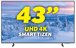 TV LED 43” CRYSTAL UHD 4K UE43U7000FUXZT