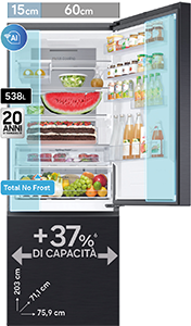 Frigorifero Combinato F1rst 75 AI RB53DG706AB1