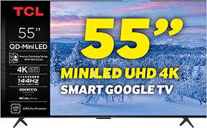TV MINILED 55” UHD 4K 55C69K