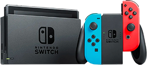 CONSOLE NINTENDO SWITCH 1.1 JOY-CON ROSSO/BLU NEON