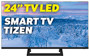 TV LED 24” HDR QT24HTF8A