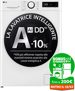 LAVATRICE INTELLIGENTE 10KG AIDD TM  F4R3010NSWW