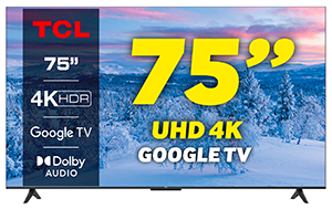 TV LED 75” UHD 4K 75P69K