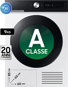 Asciugatrice Quick Dry BESPOKE AI™ DV90DB7845GE