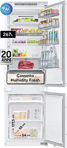 Frigorifero da incasso F1rst 60 AI BRB70F26CES0