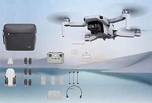 DRONE MINI 4K FLY MORE COMBO