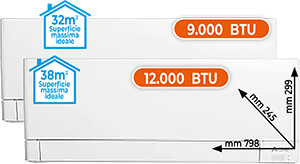 CLIMATIZZATORE DUAL SPLIT 9.000+12.000 BTU MXZ2F42VF32535AYVGKPKIT SERIE AY