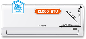 CLIMATIZZATORE MONO SPLIT 12.000 BTU FAR12MLB SERIE MALIBÙ