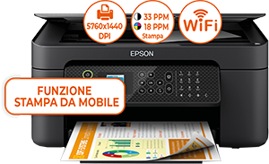 STAMPANTE MULTIFUNZIONE WF 2910DWF