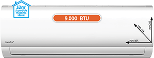 CLIMATIZZATORE MONO SPLIT 9.000 BTU CFCFW09A