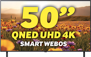 TV LED 50” UHD 4K 50QNED80A6A