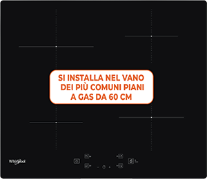 PIANO COTTURA A INDUZIONE 60 CM WSQ2160NE