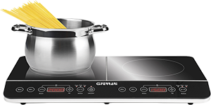 FORNELLO A INDUZIONE DOPPIO HI TECH CHEF G10047