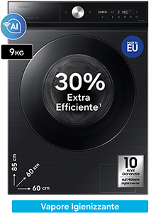 Lavatrice 1.400 giri BESPOKE AI™ WW90DB8U95GB