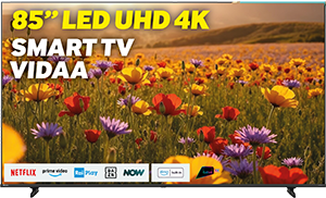 TV LED 85” UHD 4K 85A69Q