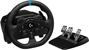 VOLANTE DA CORSA E PEDALI TRUE FORCE G923 PER PC E CONSOLE