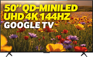 TV QD-MINILED 50” UHD 4K 50C69K