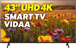 TV LED 43” UHD 4K 43A69Q