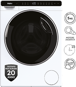 LAVATRICE MINIDRUM HW50-BP12307U1-S