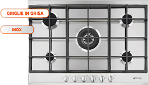 PIANO COTTURA A GAS 75 CM SLR75SGH