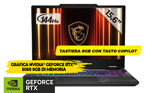 NOTEBOOK CYBORG 15 B2RWEKG-078IT