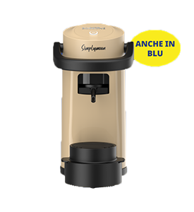 Macchina da caffè a cialde, con vaschetta regolabile a 3 altezze Simplymoon