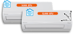 CLIMATIZZATORE DUAL SPLIT 9.000+12.000 BTU 2AMXF402535 SERIE CLASSIC