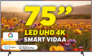 TV LED UHD 4K 75” 75A69Q