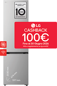 Frigorifero combinato 60cm 375L GBBS322APY