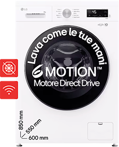 Lavatrice smart 8kg Serie X1 F4NX1008NWK