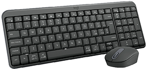TASTIERA + MOUSE WIRELESS MK250 COMBO GRAPHITE