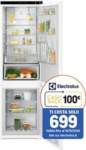 FRIGORIFERO INCASSO COMBINATO ENA7CD18S