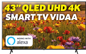 TV QLED 43” UHD 4k 43E79Q