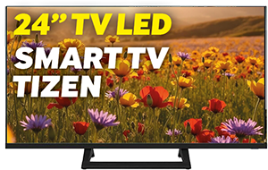 TV LED 24” HDR QT24HTF8A