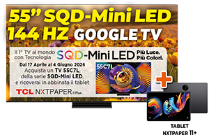 TV SQD-Mini LED 55” 55C7L