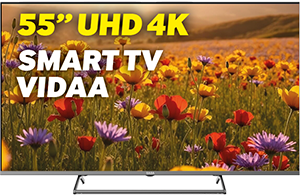 TV LED 55” UHD 4K SA55KM10VDA