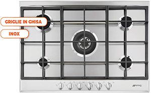 PIANO COTTURA A GAS 75 CM SLR75SGH