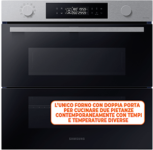 FORNO MULTIFUNZIONE DUAL COOK FLEX NV7B45403BSU5