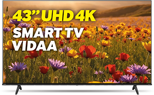 TV LED 43” UHD 4K 43A69Q