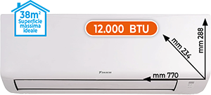 CLIMATIZZATORE MONO SPLIT 12.000 BTU ATXC35EARXCDKIT SERIE NEW EVOLUTION