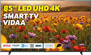 TV LED 85” UHD 4K 85A69Q
