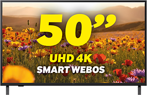 TV LED 50” UHD 4K 50UA7