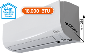 CLIMATIZZATORE MONO SPLIT 18.000 BTU ATXF50FARXFFKIT SERIE PROERA