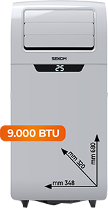 CONDIZIONATORE PORTATILE SLM91E