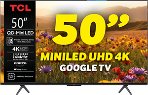 TVMINILED 50” UHD 4K 50C69K