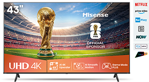 Smart TV 43” 4K